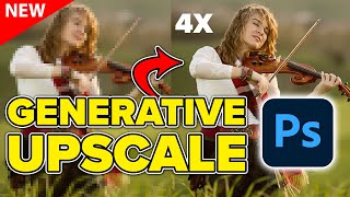 NEW ai UPSCALING is HERE in Photoshop