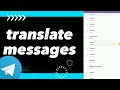 How To Translate Messages On Telegram App