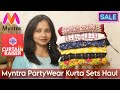 Myntra Summer Special PartyWear Kurti/Kurta Sets | Myntra EORS Haul | Ranjana R