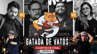 Gatada de Vatos CUARTOS DE FINAL Gus Proal VS "El Cojo felíz" Parte 1 (se nos cayó el en vivo)
