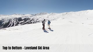 Top to Bottom | Loveland Ski Area | Lift 4