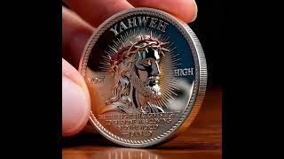 🏆Flash Sale 55% OFF - 🙏“Yahweh – The Living Light” Faith Commemorative Coin