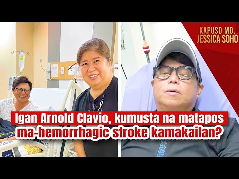 Igan Arnold Clavio, kumusta na matapos ma-hemorrhagic stroke kamakailan? Kapuso Mo, Jessica Soho