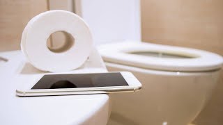 Here are 2 Reasons Why You Should Stop Bringing Your Cell Phone Into The Bathroom *Right Away*