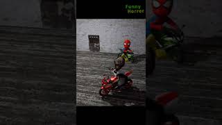 Playing as Granny Family on motorbikes | NEW Mod !! Gameplay Animation #granny #shorts #animation