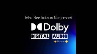 Idhu Nee Irukkum Nenjamadi High Quality Song Dolby digital 3D sound. #mano #remastered.