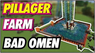 Minecraft Pillager Outpost Farm 1.16 | Bad Omen Super Farm