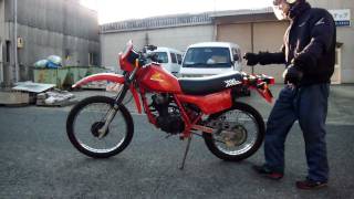 HONDA XL125R 1982年式