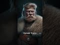 Asking AI to draw U.S. Presidents as Viking #ai #viking #vikings #usa #president #donaldtrump #aiart