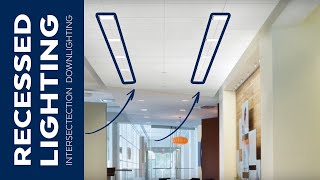 Recessed Lighting Intersection Downlighting | Armstrong Ceiling Solutions