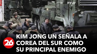 Kim endurece su retórica y señala a Corea del Sur como su principal enemigo