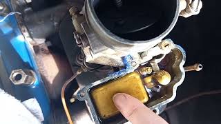 Humber Super Snipe Mk IV - Carburetter leak