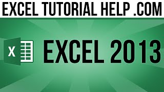 Excel 2013 Tutorial: Sparklines (2.3b Certification Practice)
