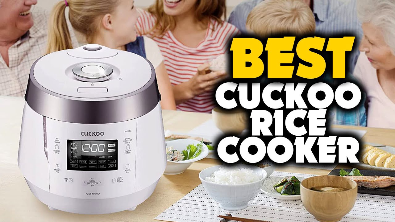 5 Best Cuckoo Rice Cooker 2024 (Review & Guide) - YouTube