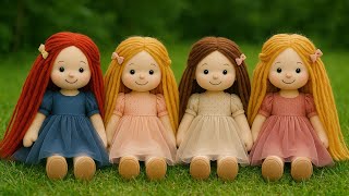 ❤️3 Different Doll Making/💥Very Easy and Practical