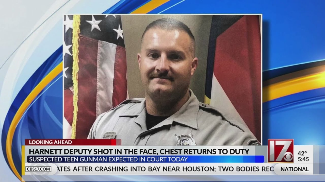 Harnett County Deputy Returning To Duty Monday After Being Shot In Face ...