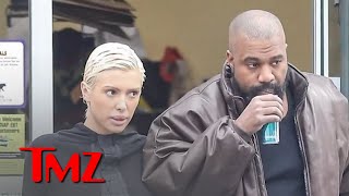 Kanye West And Wife Bianca Censori Spotted Fueling Up At Gas Station | TMZ TV