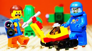 Lego Movie 2 Train Crane Zombie Arcade Fail Animation