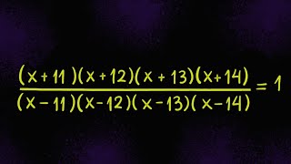 Nice Algebra Math Simplification Problem