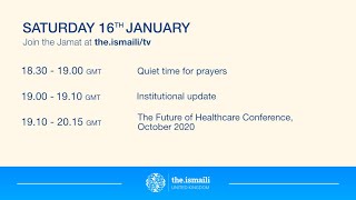 Jamati Update: 16th January 2021