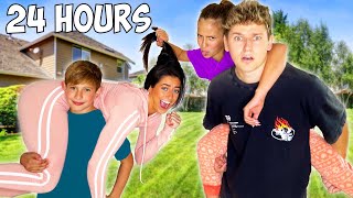 We Tried BABYSITTING For 24 Hours! *BAD IDEA*
