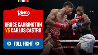 SHU WORLD ORDER! Bruce Carrington vs Carlos Castro FULL FIGHT | The Ring VI