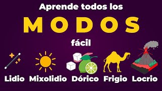 Aprende Todos los MODOS GRIEGOS de Manera FÁCIL