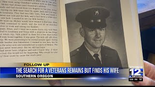 A Southern Oregon woman is in search of her veteran brother's burial site, but instead finds his