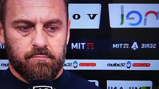 DE ROSSI risponde a Barzagli post Atalanta Roma 2-1|"Non meritiamo di stare avanti a loro!!"