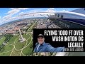 Flying over the most RESTRICTED airspace in the world! AOPA Washington DC Fly-over 2024.