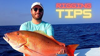 How To Rig a Rod for Snapper, Grouper, and Amberjack #bottomfishing #wreckfishing