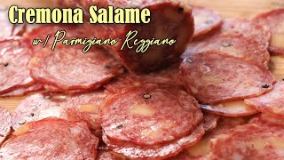 How to make Italian Cremona Salame al Parmigiano Reggiano