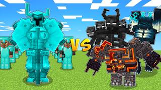 DIAMOND ARMY vs THE STRONGEST MOBS