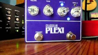 Lovepedal Purple Plexi Pedal Demo