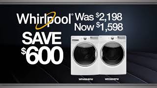 Black Friday Discounts on Whirlpool appliances at Logan Appiiance