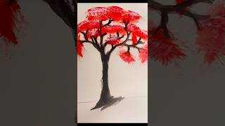 Art for beginners!i’m also beginner 😊#trending #art#tree #artistdrawing #drawing #trendingshorts