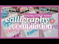 Brush Pen Calligraphy COMPILATION | Lettering Names Compilation Video | EASY Calligraphy Ideas!