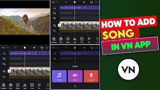 How To Add Music In VN Video Editor | VN App Se Video Editing Kaise Kare | Vn Background Music