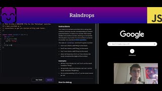 Raindrops: Javascript Tutorial on Exercism