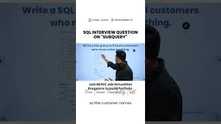 SQL interview questions on "SUB QUERY" | SQL Interview Questions | SQL Tutorial