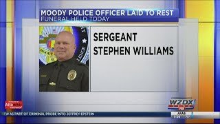 Moody Police Officer laid to rest