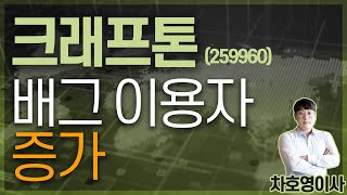 크래프톤 (259960) - 배그 이용자 증가