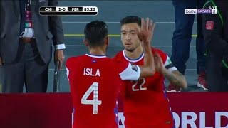 El Debut de Niklas Castro en la Selección Chilena vs Perú -(13/11/2020).