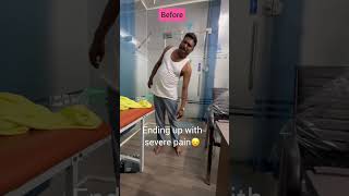 Severe Back Pain l Disc Bulge l Best Treatment Done by Dr Manthesh MPT #banglore #chiropractor