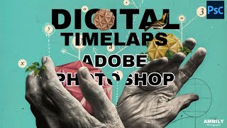 Digital collage timelaps with adobe Photoshop. ഡിജിറ്റൽ കോളേജ് ടൈംലപ്സ് അഡോബ് ഫോട്ടോഷോപ്പിൽ...🤔