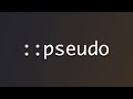 Exploring CSS Pseudo-Elements: Welcome