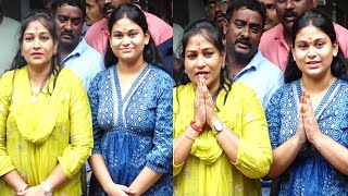 కూతురితో కలిసి తిరుమల వచ్చిన అనిత | Vangalapudi Anitha With Her Daughter Visits Tirumala By Walk