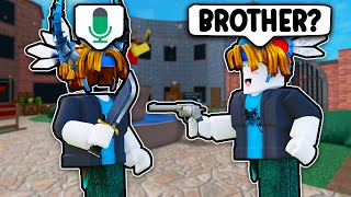 Pretending To Be The RICHEST BACON TWINS In MM2... (Murder Mystery 2)