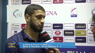 Pescara - Virtus Verona 3-1 Rafia: "Pescara mi ha dato fiducia, voglio ripagare"