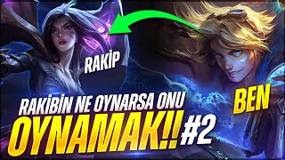 LoL ama karakterimi 'RAKİP SEÇİYOR' bölüm:2